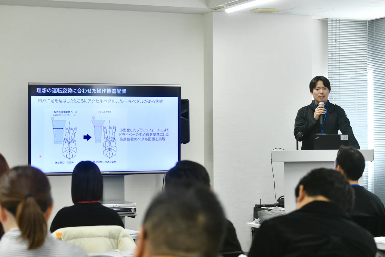 ドライビングポジションの重要性と、開発への反映について語る開発担当者