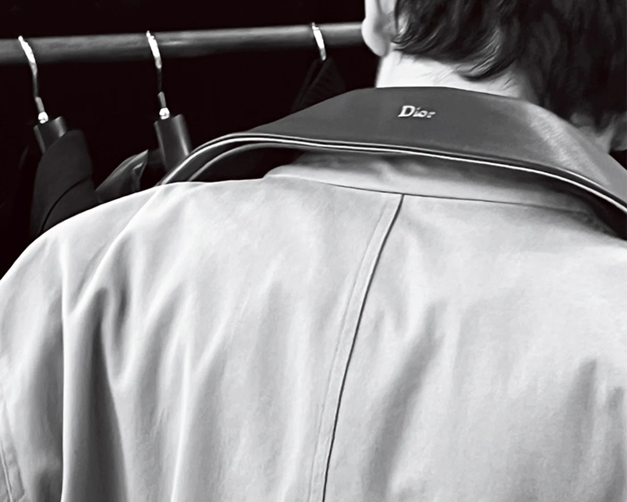DIOR｜クラシックコート 着用