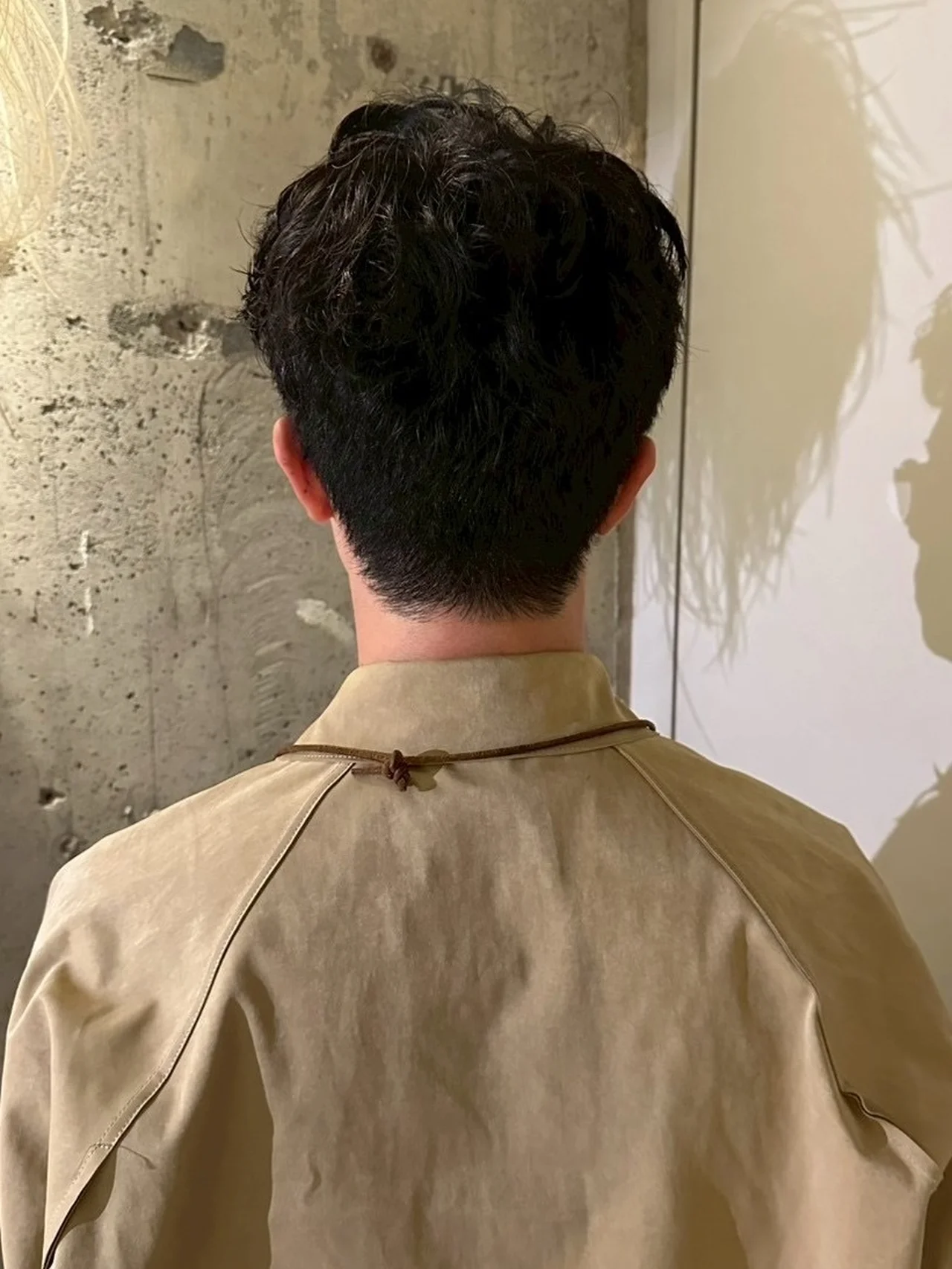 刈り上げパーマスタイル メンズヘア