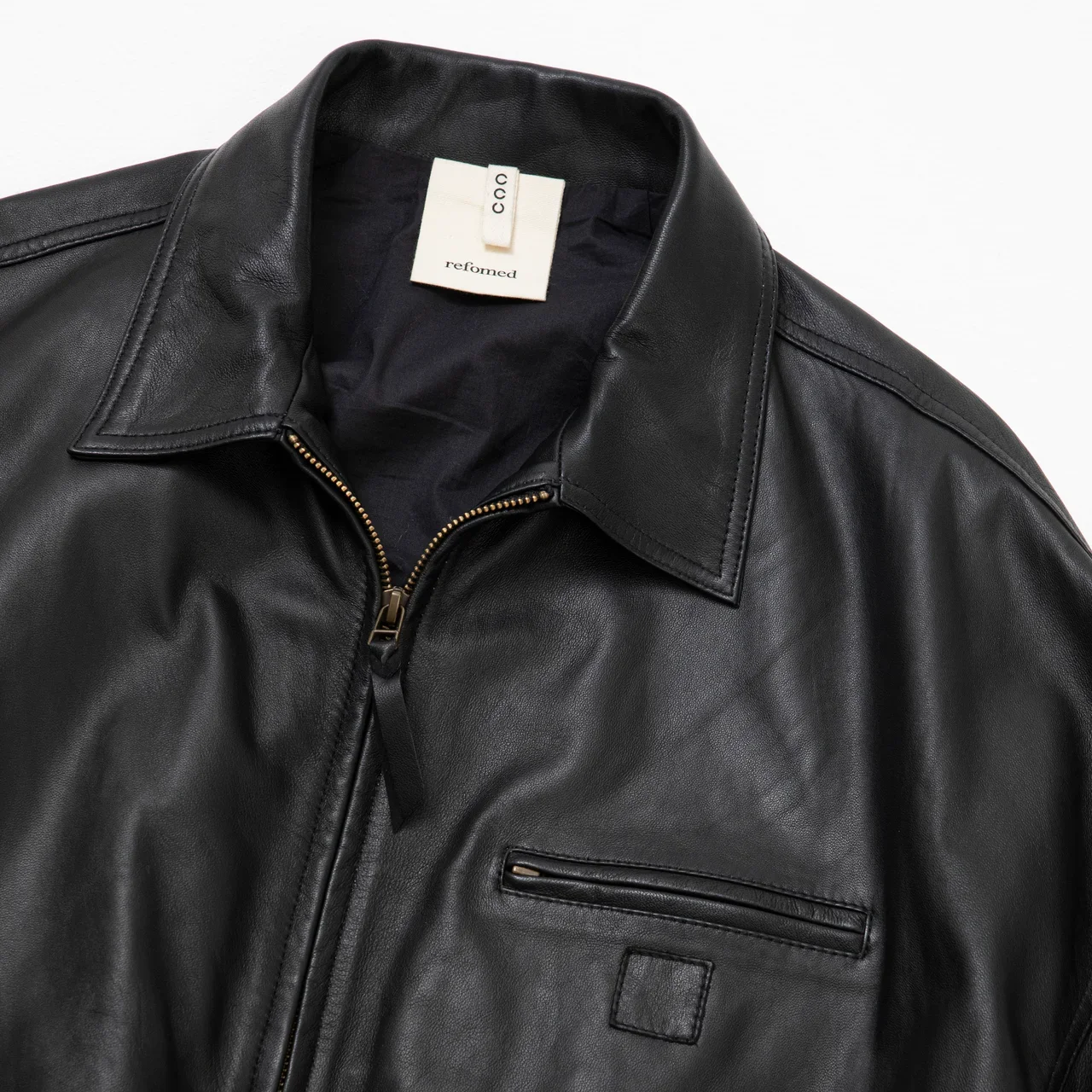 CCU×refomed|レザーブルゾン