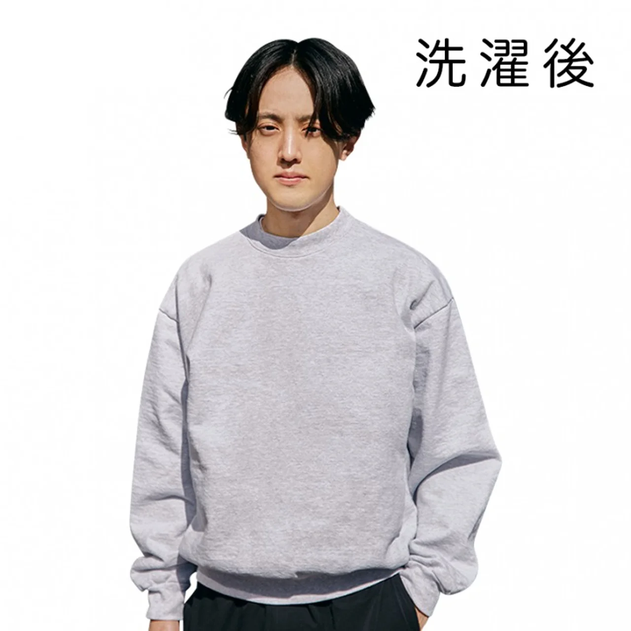 ロサンゼルス アパレルのスウェットLサイズ洗濯後