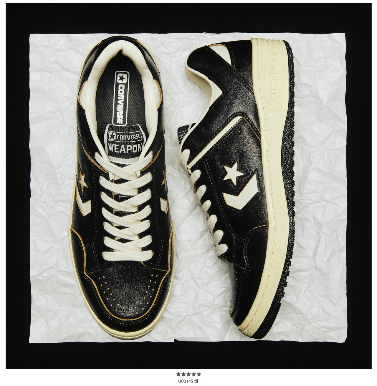 茶芯＆細身ラストでつくられた新作のコンバース「ウエポン」