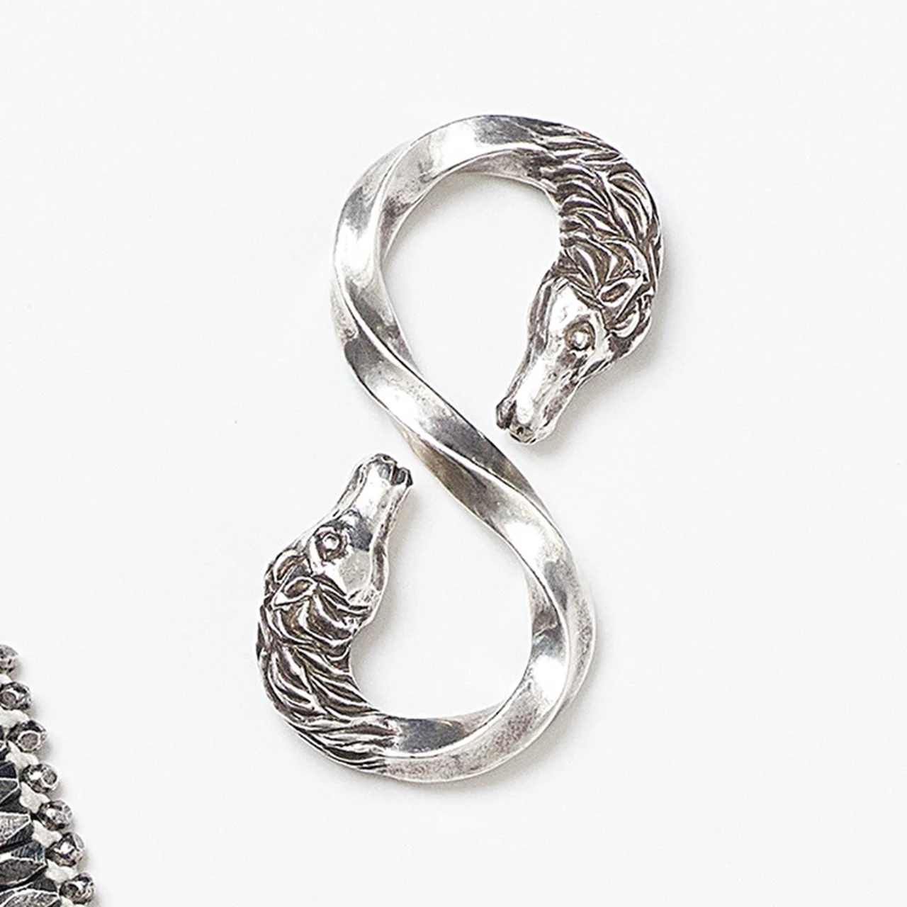 NICENESS｜NEVILLE Silver Horse Hook
