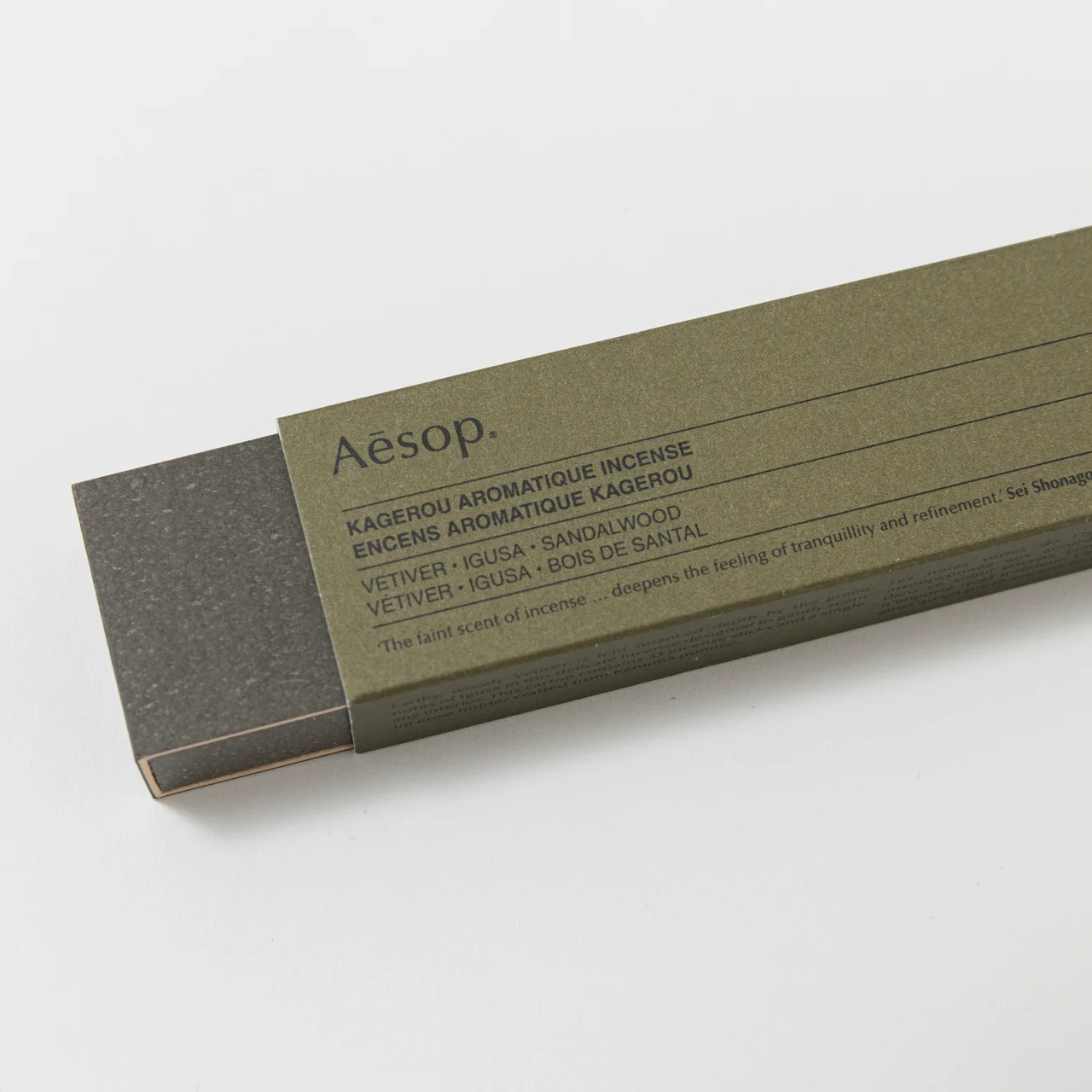 エディター私物 イソップのインセンス