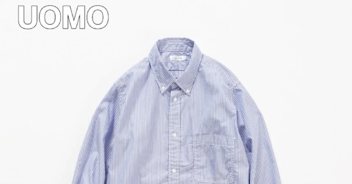 Aラインのシルエットが新鮮！ Sans limiteのボタンダウンシャツ