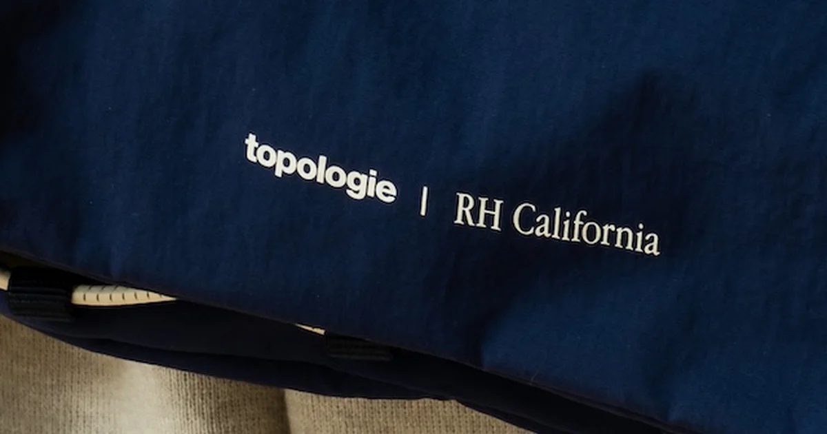 topologie RH California ネイビー ショルダーバッグ topologie RH California ネイビー ショルダーバッグ Topologie