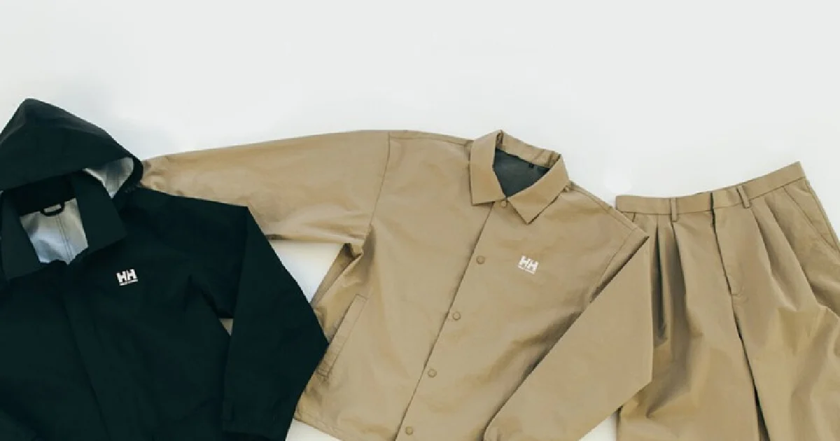 日常にもアウトドアウェアの快適さを。HELLY HANSENのApt Seriesが