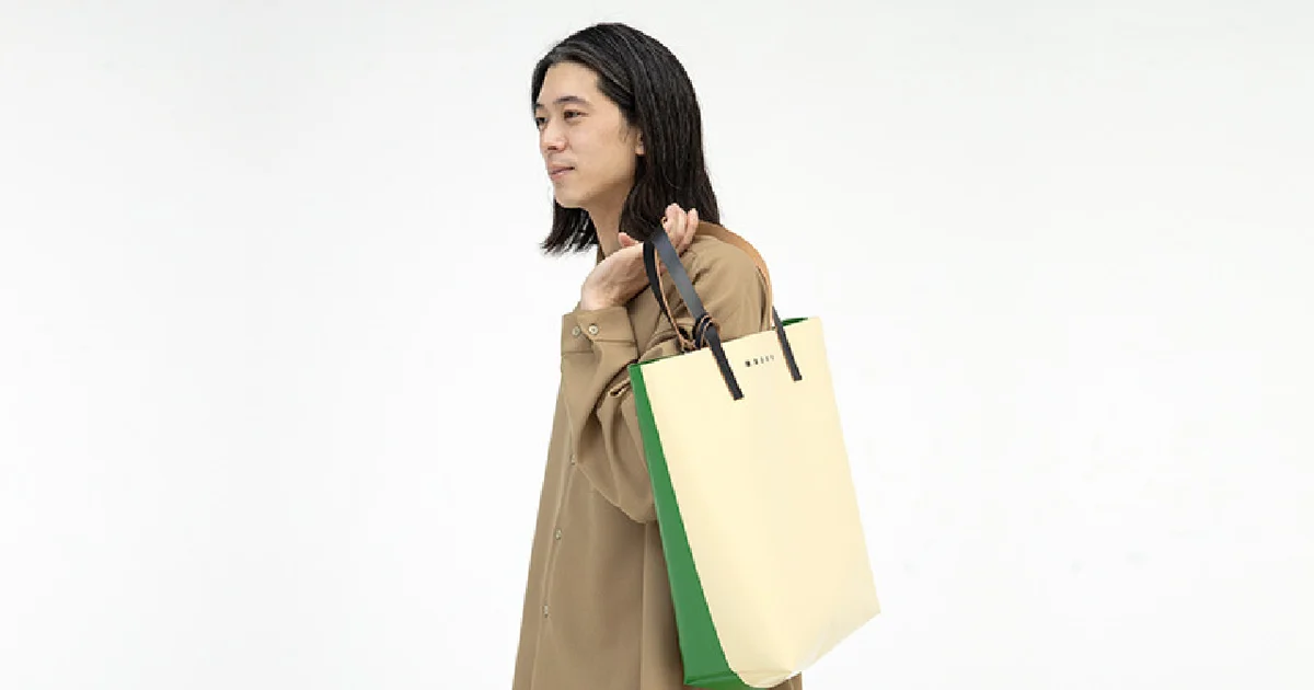 MARNI(マルニ) ペーパー PVBトートバッグ【関税込】 タカ＆マツのポチ自慢 第1回 どっちにしようか本気で悩む