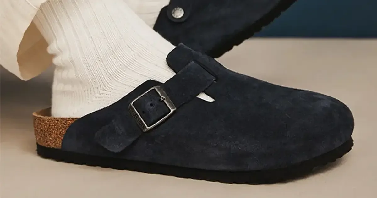 ビルケンシュトック　ボストン　ネイビー　40 大人のビルケンシュトック】秋に選ぶべきはネイビーの「ボストン