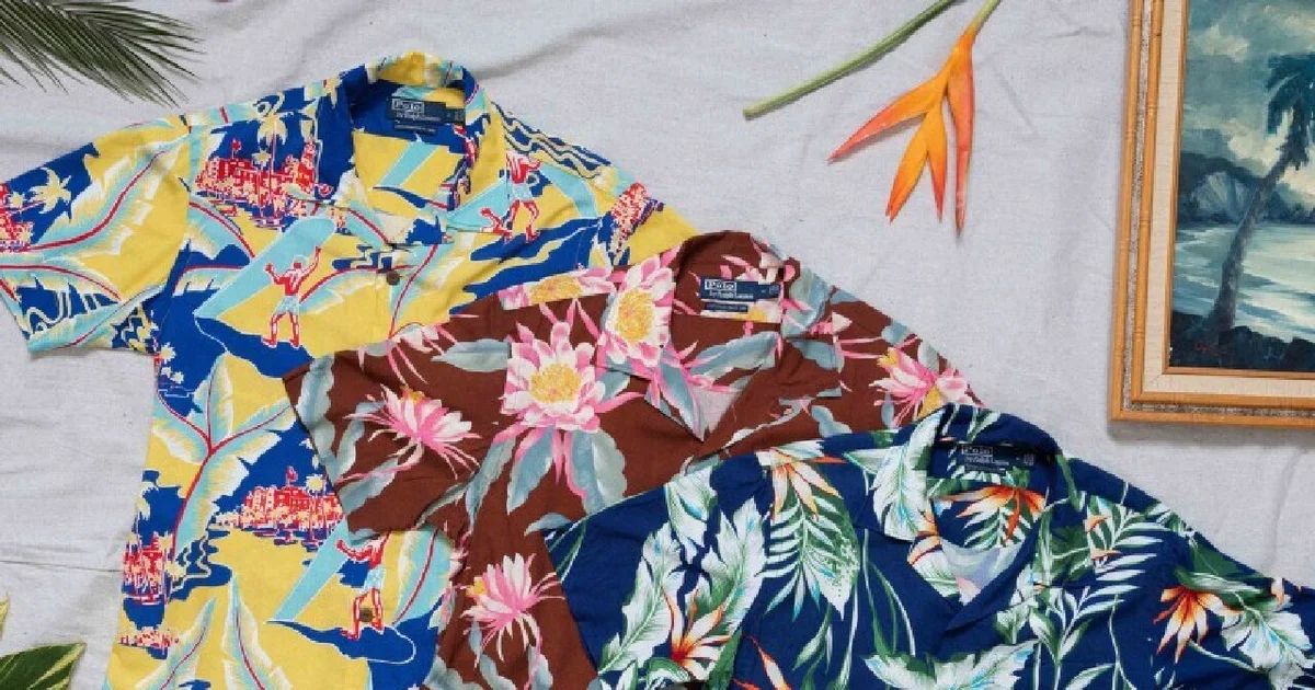 大人が着たいアロハシャツ】ポロ ラルフローレンのシリアルナンバー