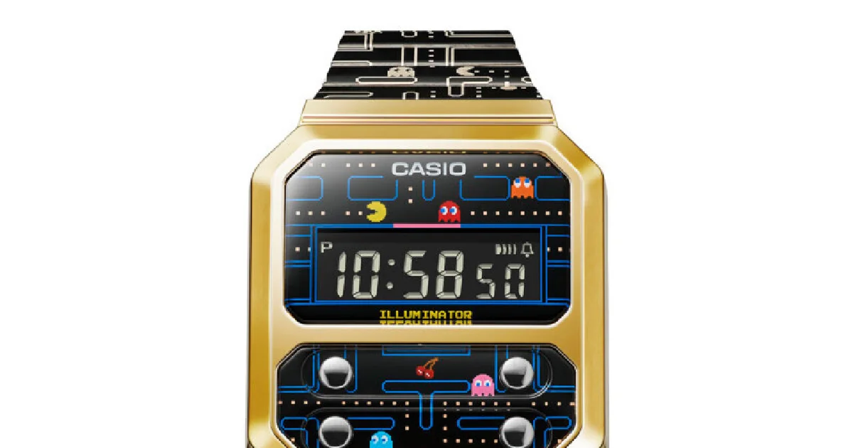おしゃれな大人のハズし時計】パックマンとコラボしたカシオのデジタル