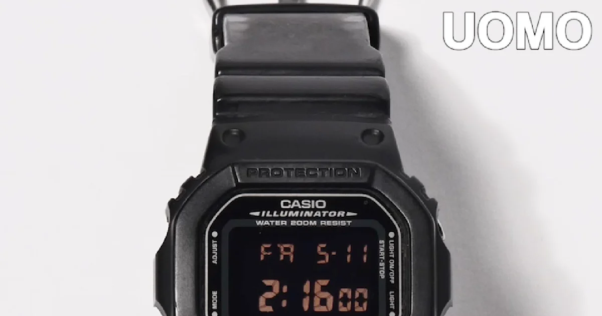 エディター私物CASIOのG-SHOCK「DW-5600」 | UOMO