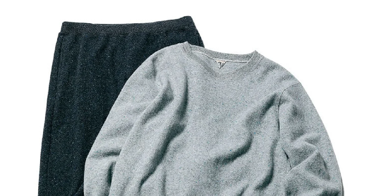 フィルメランジェ/ライトラムメルトンネップニット ボトムス フィルメランジェ/ライトラムメルトンネップニット ボトムス