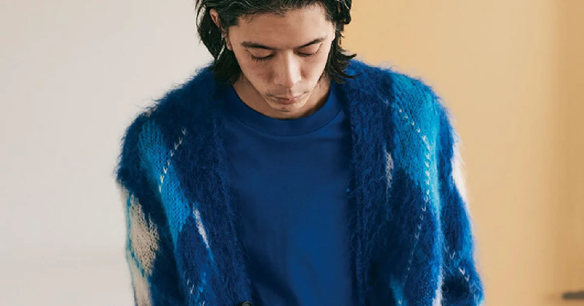 MARNI マルニ モヘア カーディガン スプレー ペイント 21aw 2026年最新