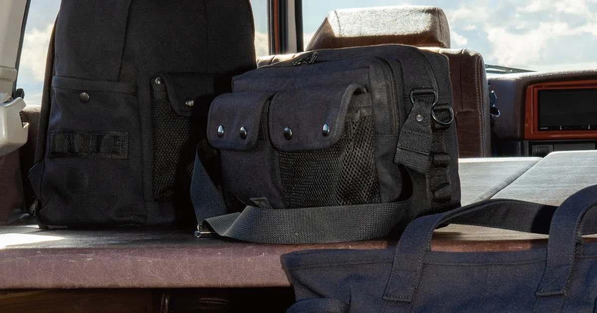 大人が持つべき吉田カバン】数量限定。釣り人の道具哲学が宿った