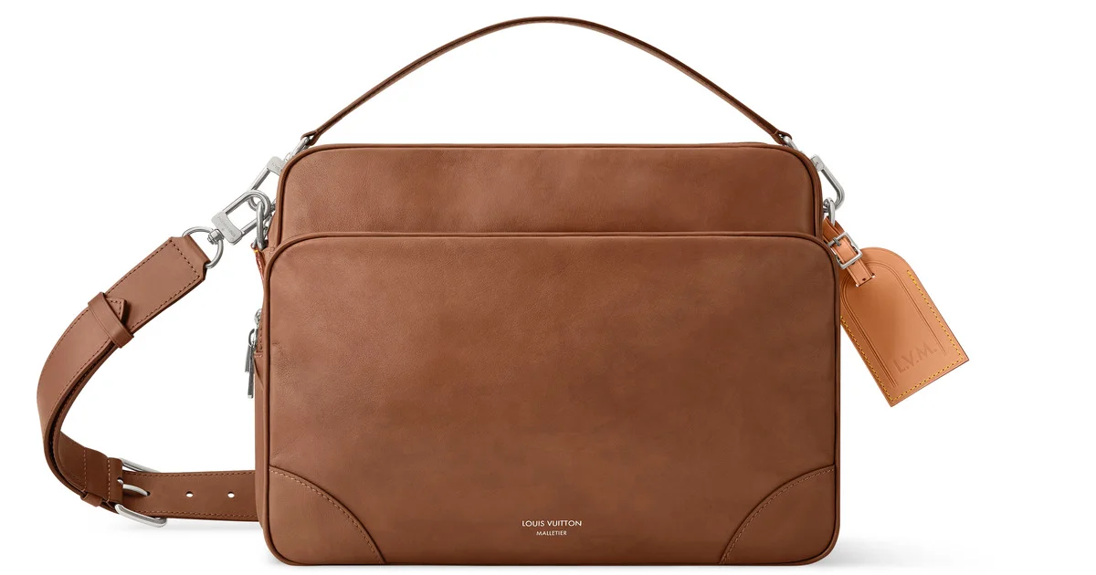 ルイ・ヴィトン】春の色はキャラメル色。上質なカーフレザーで仕立てた