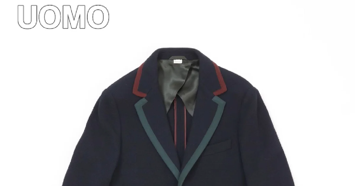 エディター私物GUCCIのパイピングジャケット | UOMO