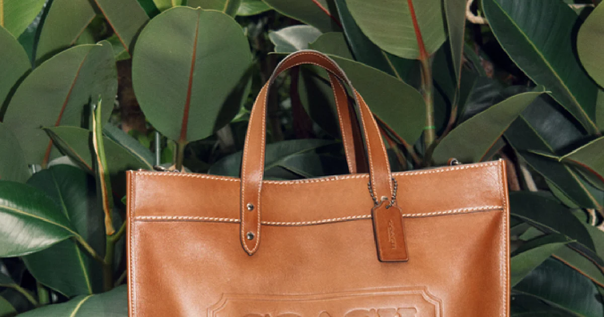 COACH コーチ ボディバッグ レザー 茶系 エイジング ヘリテージ トート 