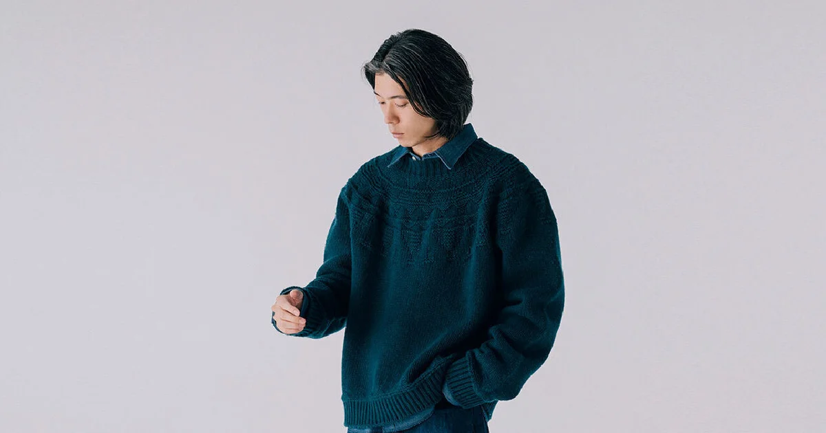 アナトミカ　ニット　40サイズ アナトミカ ニット REAL SHETLAND SWEATER 2PLY メンズ SIZE 36