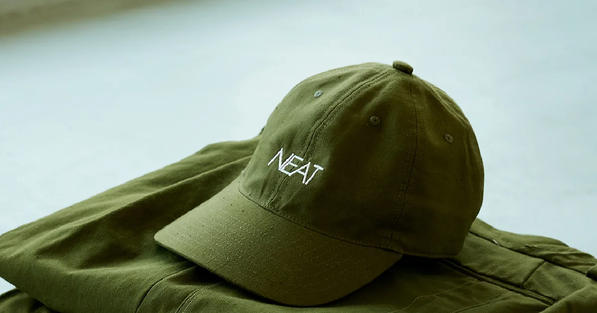 【最終値下げ】NEAT×urbs cap チェコ軍テントクロスキャップ 今回がラストチャンス!?「ニート」の名品 “チェコ軍テントクロス