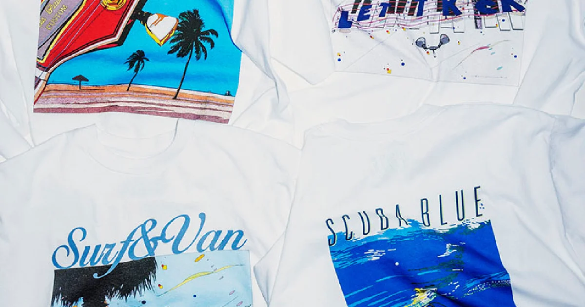 大人のアートTシャツ】イラストレーター鈴木英人×ビューティ&ユース