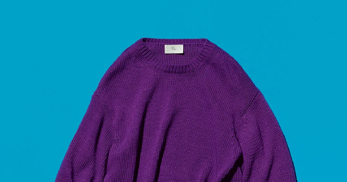 大人の春服BEST50】人気集中。春を言い訳に「パープルニット」に手を出 