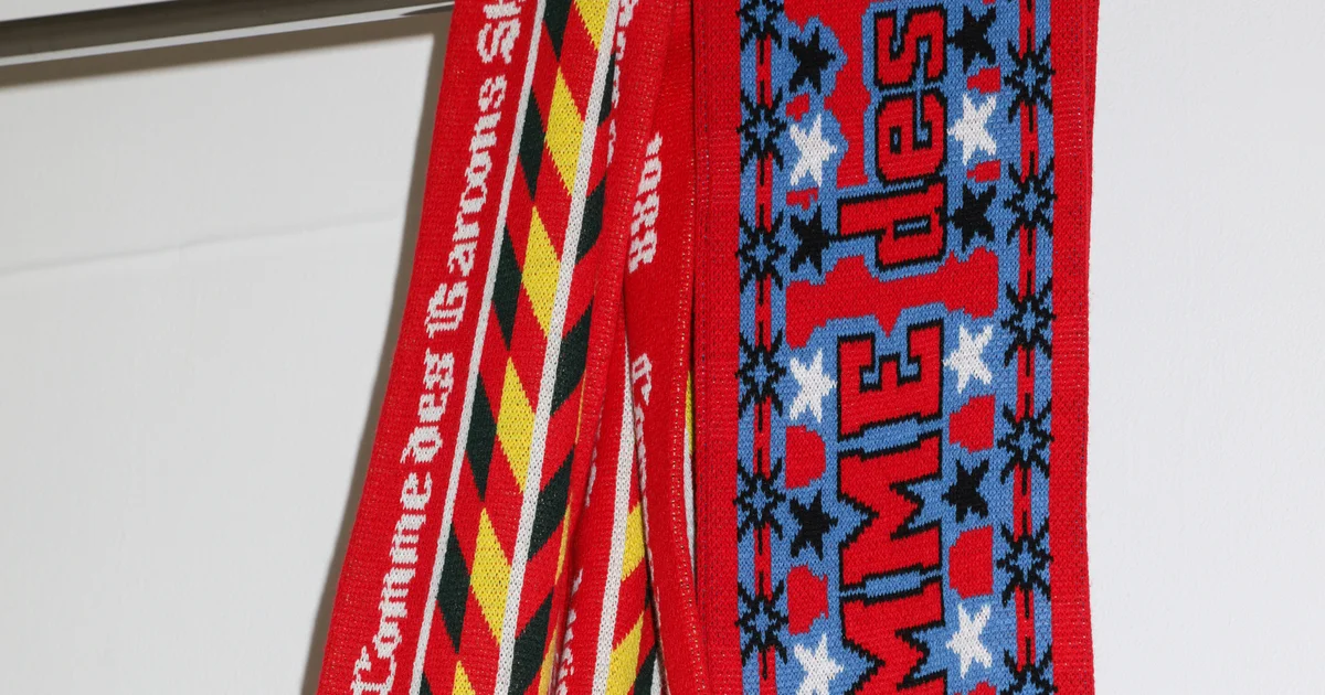 コム デ ギャルソン】昔ながらの「いなたい」雰囲気が逆に新鮮