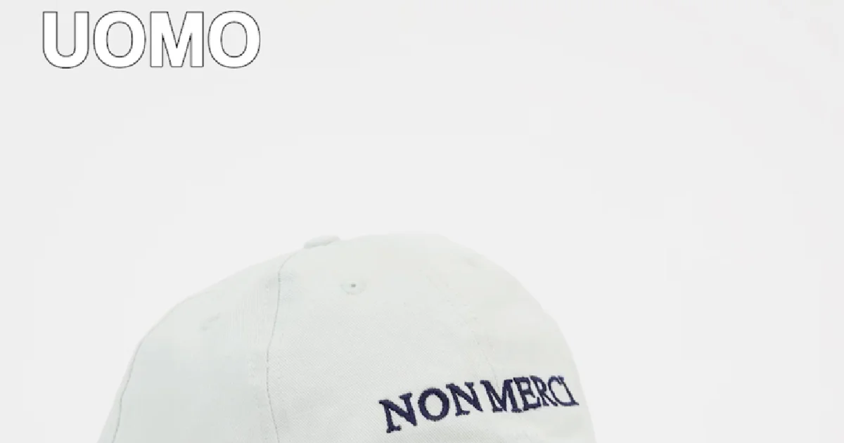 エディター私物MerciのNON MERCIキャップ | UOMO