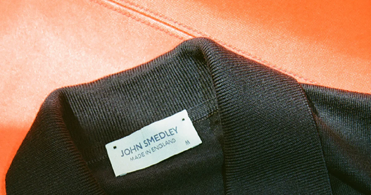 差がつくジョン スメドレー】ニットポロの名品「ISIS」のスペシャル