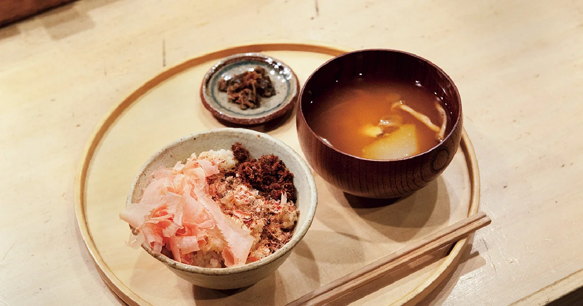 渋谷・かつお食堂 ｜かつお食堂ごはん【「あの人」の定番メシを訪ねる 