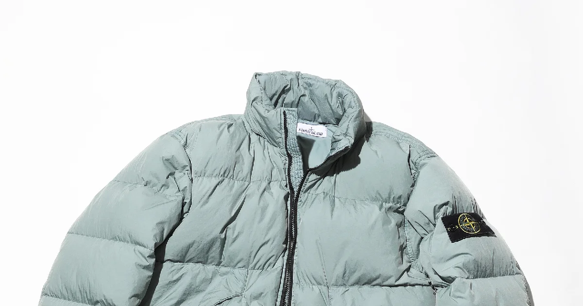 短丈 stone island ダウン 早い者勝ち STONE ISLAND ダウン L ドロップ 