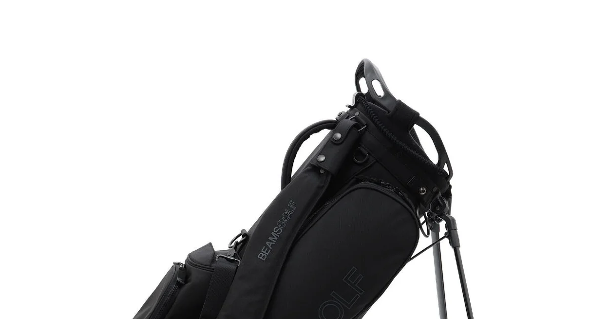 BEAMS GOLF キャディバッグ 黒 ビームスゴルフ　ライトスタンド BEAMS GOLF（ビームス ゴルフ） ゴルフ BEAMS GOLF / スタンド