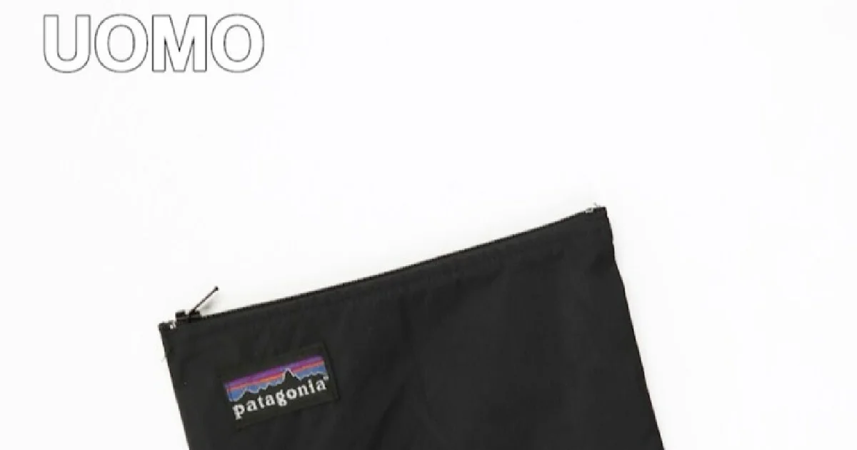 エディター私物patagoniaのアップサイクルのポーチ | UOMO