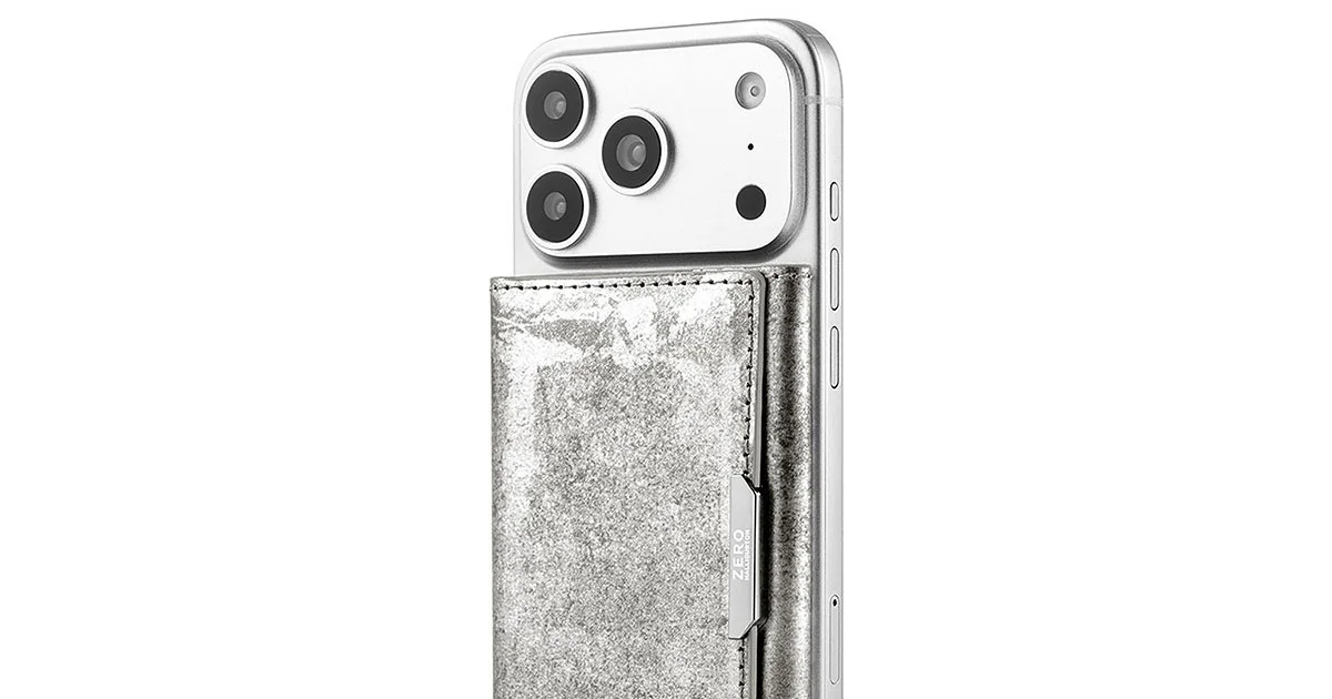 iPhoneに装着する「ゼロハリバートン」。日本製レザーのMagSafe対応