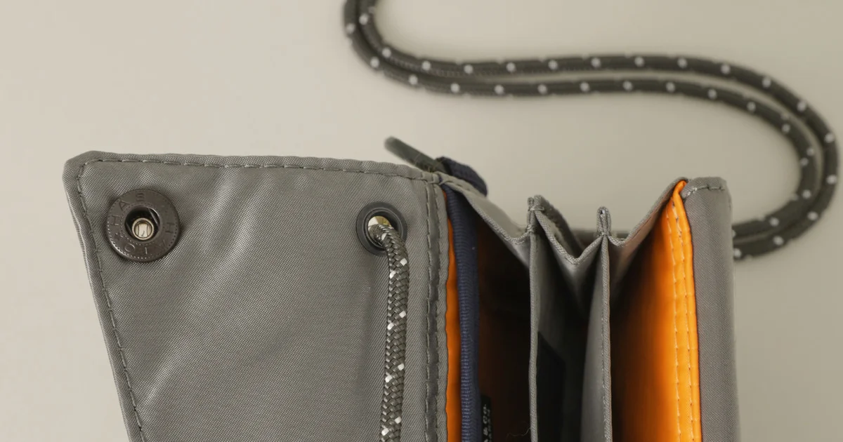 TANKER 三つ折り財布 グレー 二つ折り財布(グレー） | 二つ折り財布 | YOSHINA