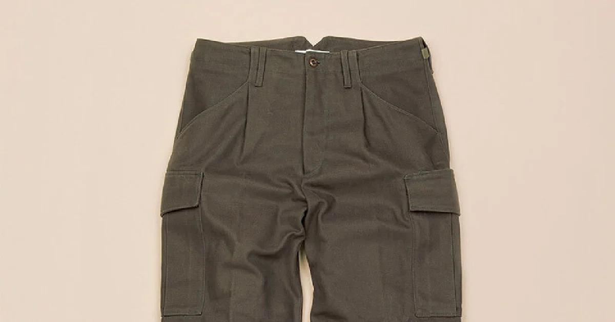 秋のニュー・スタンダード図鑑 #14【Cellar Doorのカーゴパンツ】 | 秋