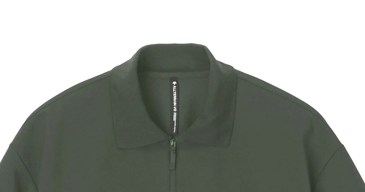 DESCENTE ALLTERRAIN【I/O】テックポロシャツ デサント オルテライン DESCENTE ALLTERRAIN フュージョンニット