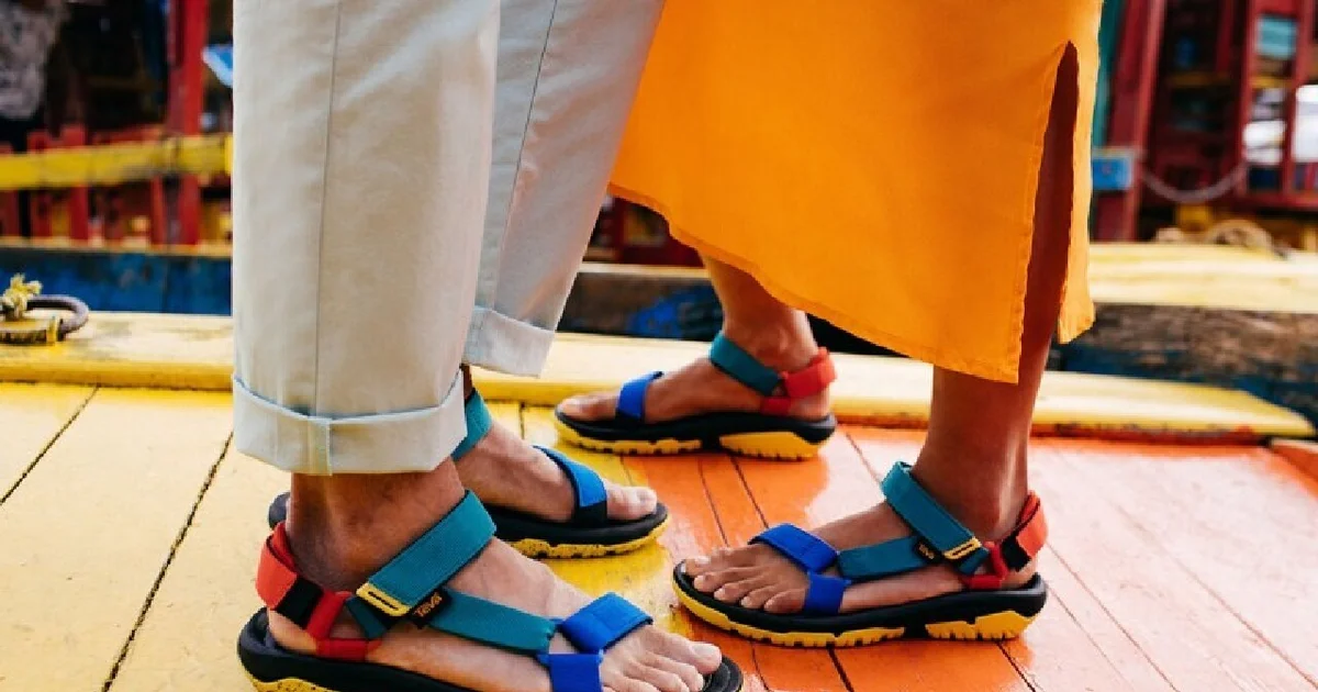 TEVA テバ レザーサンダル 28cm アメリカ製 ビンテージ 90s 1点物◇USA製テバTEVA黒スポーツサンダル古着メンズ27レディース