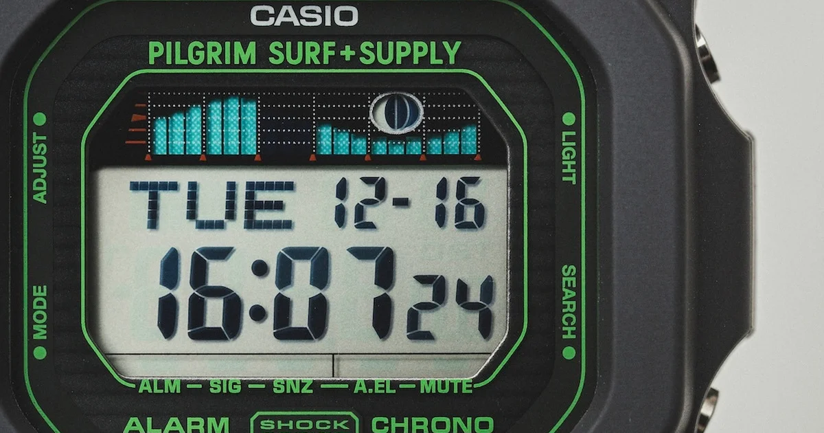 差がつく大人のGショック】「ピルグリム サーフ+サプライ」日本上陸10