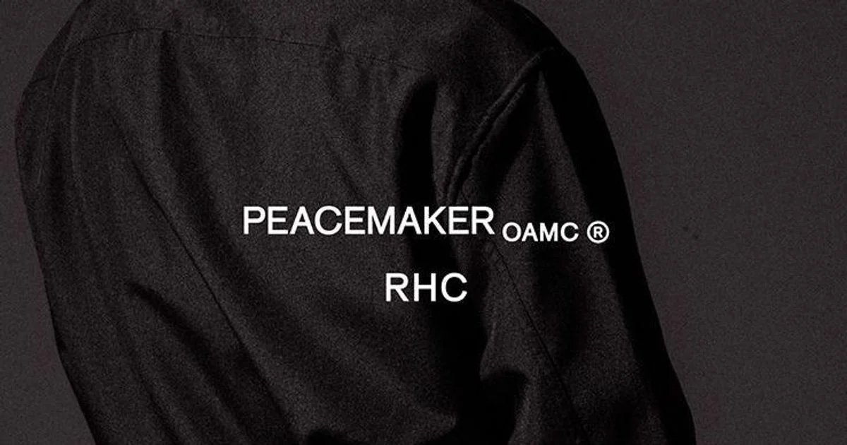 大人が買うべき黒セットアップ】RHC ロンハーマンが「ピースメイカー
