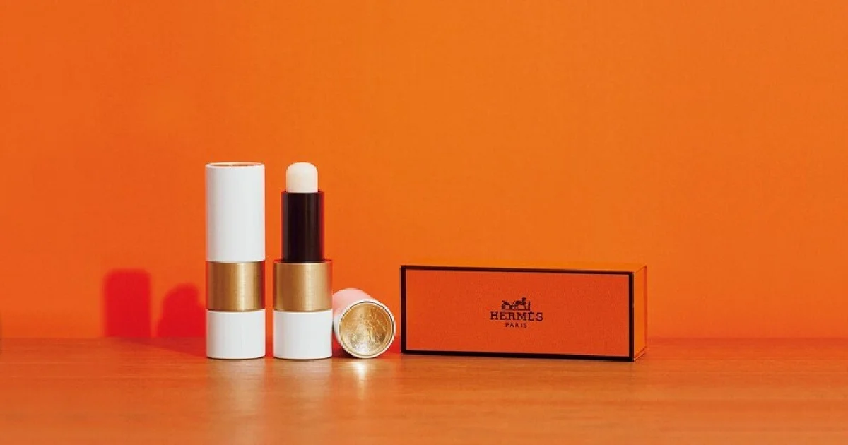 HERMES リップクリーム オレンジケース HERMES リップクリーム