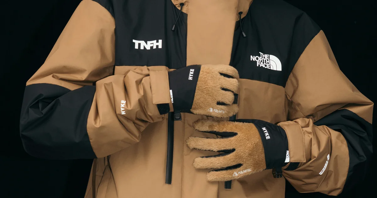 ザ・ノース・フェイス ✕ ハイク】ゴアテックスアウターから白