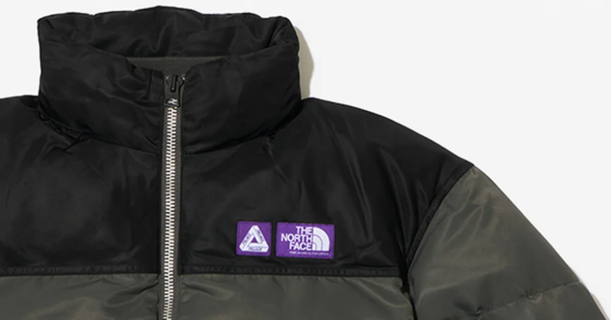 ザ・ノース・フェイス パープルレーベル×パレス スケートボード」の