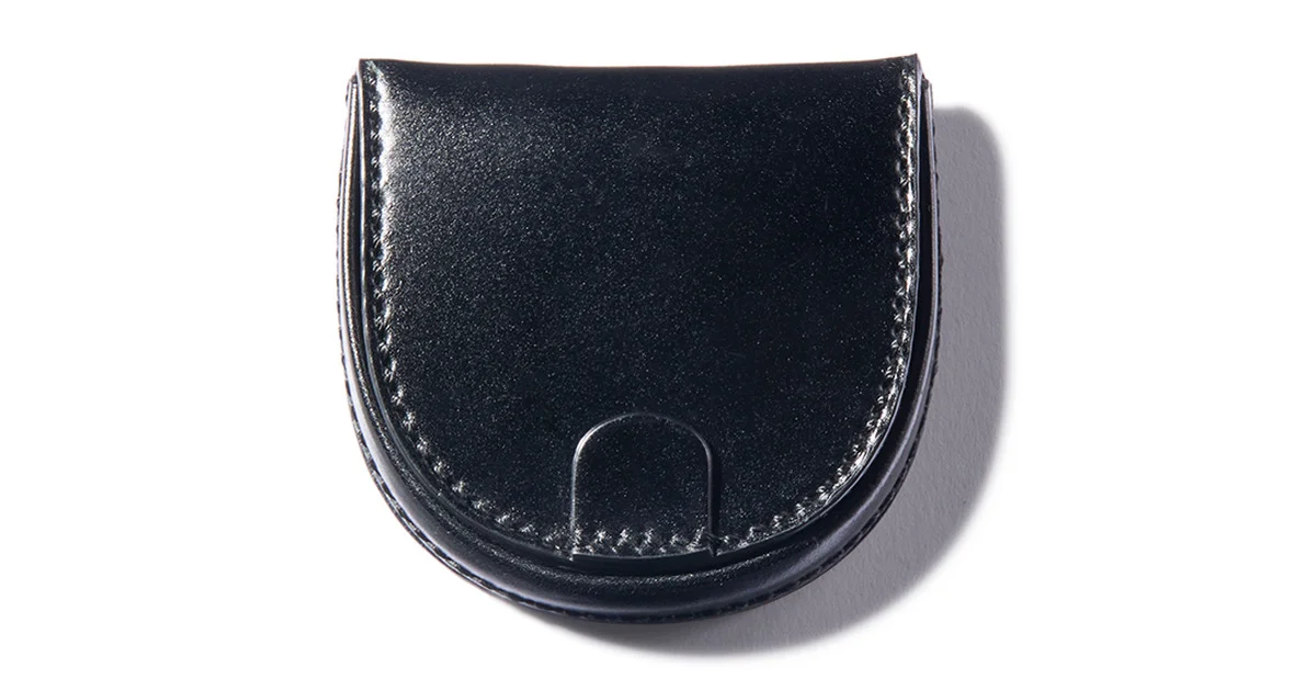 美品　モンブラン　コインケース　馬蹄型　ホワイトスター　レザー　ブラック　希少 馬蹄型コインケース COIN CASE (ルガト・ブラウンMIX・馬蹄型革