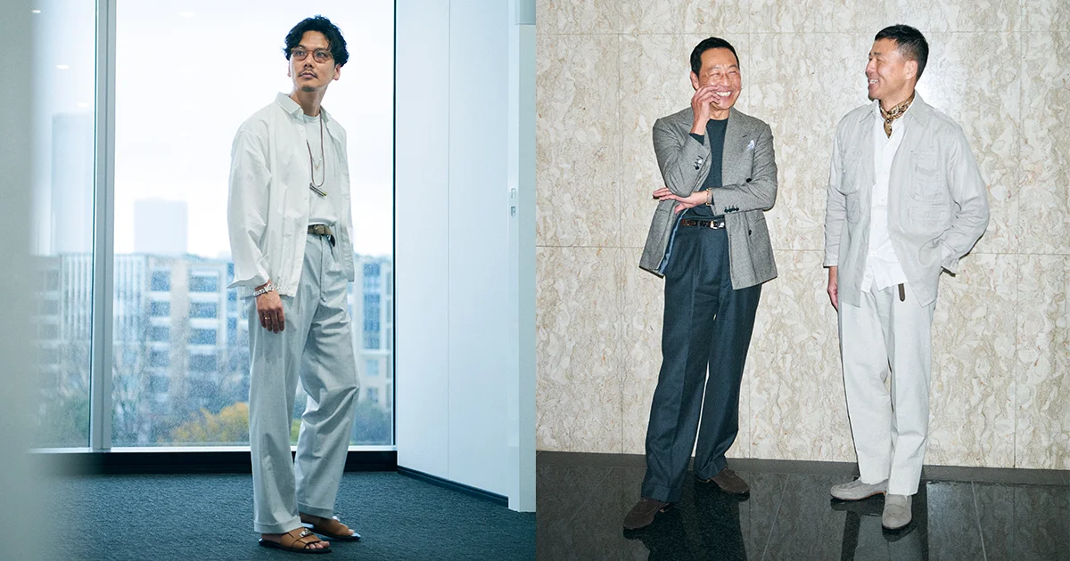 人気のパンツ専業ブランド、プロはどう着こなすか。ベルナール