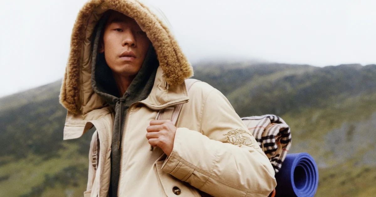 ✨極希少✨バーバリーロンドン❣️ダッフルコート　L　ヘリンボーン　ライムカラー バーバリー(新着順) | UOMO