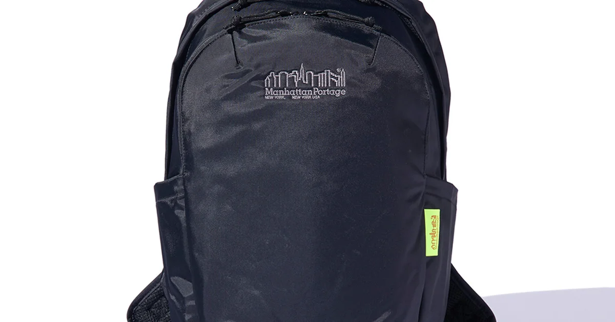[極美品]　マンハッタンポーテージ　リュック　黒　バックパック Manhattan Portage 正規品 マンハッタンポーテージ ブラック