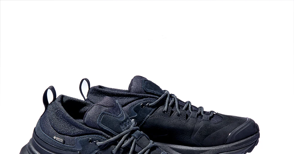 HOKA GORE-TEX 防水スニーカー 黒 好日山荘 横浜西口店 : オールテレイン防水シューズ HOKAONEONE