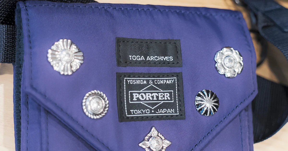TOGA(トーガ) × PORTER ポーター ロゴ ナイロン ハンドバック TOGA x PORTER(トーガ x ポーター) SHOULDER POUCH | 吉田カバン