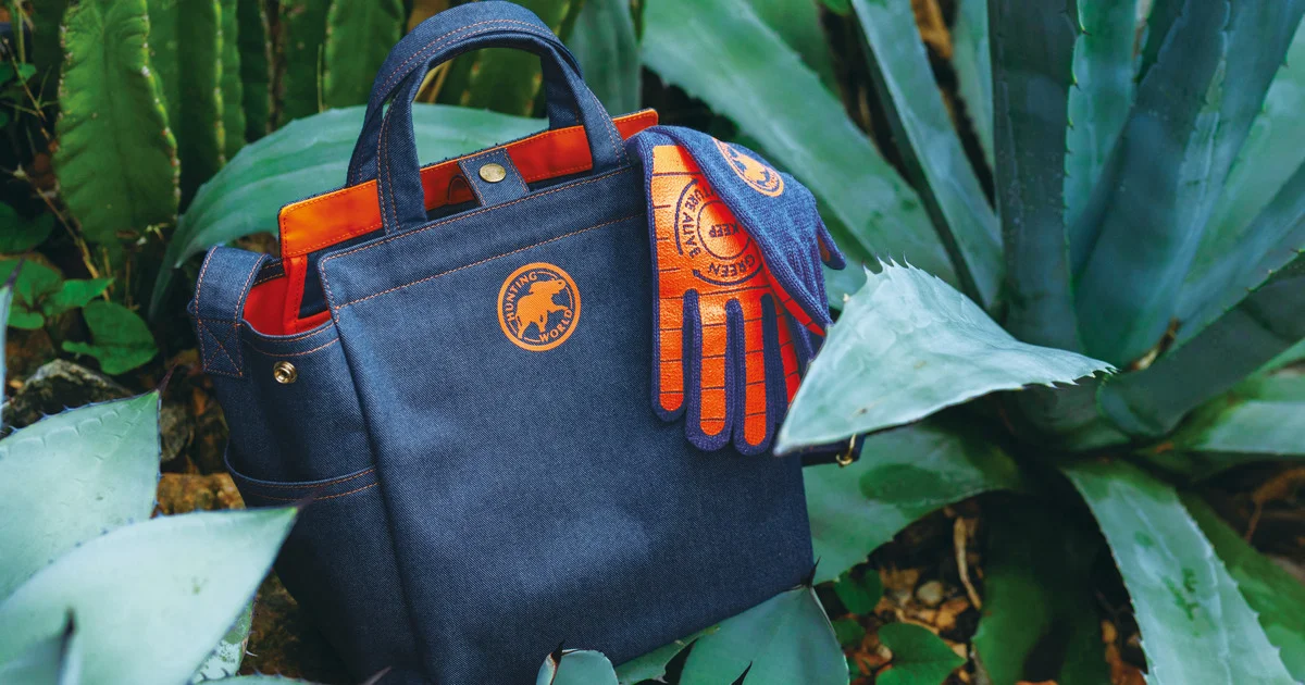 差がつく大人のトートバッグ】ハンティングワールドの新作デニムトート